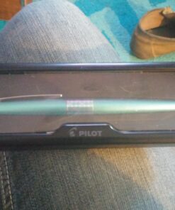PILOT MR Retro Pop Collection Fountain Pen in Gift Box, Turquoise Barrel with Dots Accent, Fine Point Stainless Steel Nib, Refillable Black Ink (91446) 43 71x4VzbVOdL