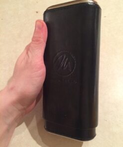 Mantello Black Leather Cigar Case with Interior Cedar Lining 19 71x4ppK2FqL
