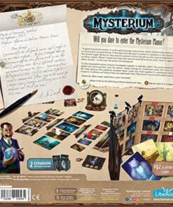 Mysterium Board Game (Base Game) - Enigmatic Cooperative Mystery Game with Ghostly Intrigue, Fun for Family Game Night, Ages 10+, 2-7 Players, 45 Minute Playtime, Made by Libellud Mysterium 20 71x5Exy AhL