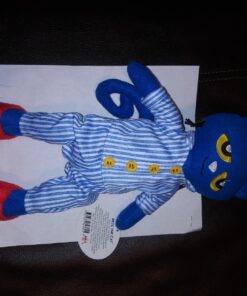 MerryMakers Pete the Cat Bedtime BluesPlush Doll, 14.5-Inch 22 71x5JUaJI8L