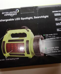 LE Rechargeable LED Camping Lantern, 1000LM, 5 Light Modes, Power Bank, IPX4 Waterproof, Lantern Flashlight for Hurricane Emergency, Hiking, Home and More, USB Cable Included 67 71x5StxC1RL