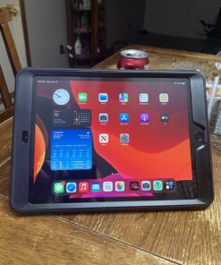 SUPCASE Unicorn Beetle Pro Series Case Designed for iPad 9.7 2018/2017, with Built-in Screen Protector & Dual Layer Full Body Rugged Protective Case for iPad 9.7 5th / 6th Generation(Black) Black 58 71x6ZLIdvAL