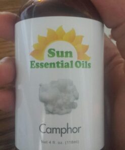 Sun Essential Oils - Camphor Essential Oil - 4 Fluid Ounces (Pack of 1) 4 Fl Oz (Pack of 1) 18 71x7hXsId5L