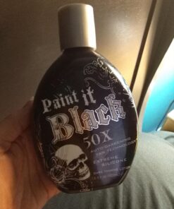 Millennium Tanning Paint It Black 50X - Extreme Dark Tanning Lotion, 13.5 Ounces 40 71x8qMABzL
