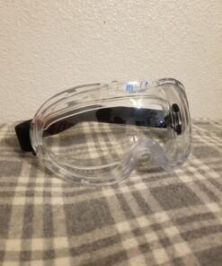 Neiko Pro 53875B Clear Protective Lab Safety Goggles, Chemistry Lab Goggles, Scientific, Construction Goggles, Contractor, Woodworking, Anti-Fog and Splash, Includes Indirect Vent for Men and Women 39 71x8sndbiIL