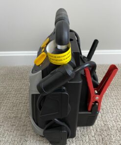 STANLEY J5C09 Portable Power Station Jump Starter 1000 Peak Amp Battery Booster, 120 PSI Air Compressor, USB Port, Battery Clamps 1,000 Peak Amps 65 71x933k uHL