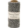 Hemptique Cotton Baker's Twine Spool 2 Ply, 410-Feet, Black 20 71x9VC4HTpL