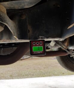 Calculated Industries 7434 AccuMASTER 2-in 1 Magnetic Digital Level and Angle Finder Certified IP54 Dust and Water Resistant,Red Brick Maroon Digital Angle Finder 35 71x9Vgol80L