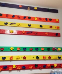 Squirrel Products Kids Rock Climbing Holds Indoor & Outdoor Playground Accessories Rock Wall Climbing Kit with Mounting Hardware 20 Pack XL Deluxe 41 71x9WojwimL