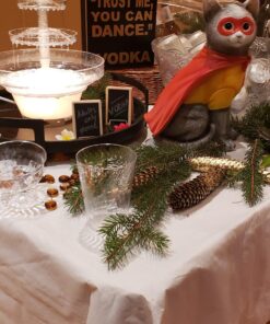 Crafts Central Small 13" Inch Lighted Plastic Water Fountain for Weddings, Cake Centerpiece, and Office Decor 24 71x9hpVMkYL