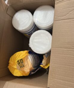 Lysol Disinfectant Wipes, Multi-Surface Antibacterial Cleaning Wipes, For Disinfecting and Cleaning, Lemon and Lime Blossom, 80 Count (Pack of 4) 80 Count (Pack of 4) White Standard Packaging 55 71xAfrzS29L