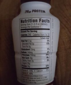 Fairlife Core Power 26g Protein Milk Shakes, Ready To Drink for Workout Recovery, No Artificial Sweeteners, Chocolate, 11.5 Fl Oz (Pack of 12) 11.5 Fl Oz (Pack of 12) 26 71xBHgCQXCL