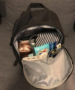 Amazon Basics Classic School Backpack - Black 1-Pack Backpack Only 79 71xBOVMgIDL