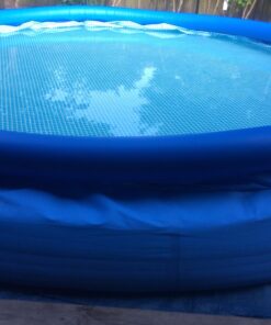 Intex 18ft X 48in Easy Set Pool Set with Filter Pump, Ladder, Ground Cloth & Pool Cover 18 ft x 48 in 34 71xBYju28BL