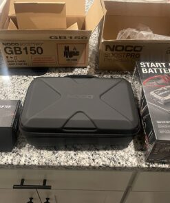 NOCO Boost Pro GB150 3000A UltraSafe Car Battery Jump Starter, 12V Battery Pack, Battery Booster, Jump Box, Portable Charger and Jumper Cables for 9.0L Gasoline and 7.0L Diesel Engines 42 71xCKCb hOL
