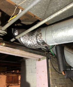 VIVOSUN 2-Pack 6 Inch 8 Feet Non-Insulated Flex Air Aluminum Ducting Dryer Vent Hose for HVAC Ventilation, 4 Clamps Included 6" x 8FT 35 71xCKlrwsPL