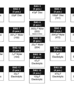 Elenco 100 Capacitor Component Kit - CAPK-100 15 71xCNfaCr4L