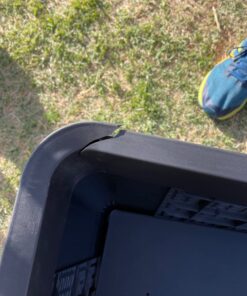 Keter Easy Grow 31.7 Gallon Raised Garden Bed with Self Watering Planter Box and Drainage Plug-Perfect for Growing Fresh Vegetables, Flowers and Herbs Graphite 38 71xDDgMeGfL