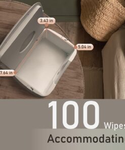 GOGO pure Baby Wipe Warmer and Dispenser, Advanced Features with 4 Bright Auto Off LED Ample Lights for Easy Nighttime Changes, Dual Heat for Baby's Comfort, Improved Design and Only at Amazon 28 71xDRInTruL