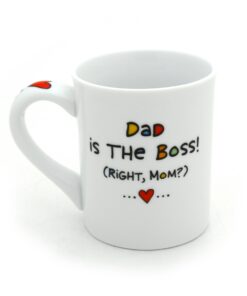 Alternative view of Our Name is Mud “Loved Dad” Cuppa Doodle Porcelain Mug, 16 oz. Loved Dad