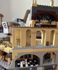 LEGO Harry Potter Hogwarts Castle 71043 Building Set - Model Kit with Minifigures, Featuring Wand, Boats, and Spider Figure, Gryffindor and Hufflepuff Accessories, Collectible for Adults and Teens Standard 58 71xEXNRCXL