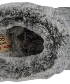 Skechers BOBS Women's Keepsakes - Ice Angel Slipper 5.5 Wide Grey 11 71xEm4rUwQL