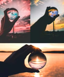 Alternative view of Neewer 80mm/3inch Clear Crystal Ball Globe with Free Crystal Stand for Feng Shui/Divination or Wedding/Home/Office Decoration