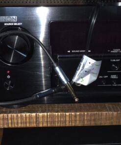 MillSO 1/4 to 3.5mm Headphone Adapter TRS 6.35mm 1/4 Male to 3.5mm 1/8 Female Stereo Jack Audio Adapter for Amplifiers, Guitar, Keyboard Piano, Home Theater, Mixing Console, Headphones - 12inch/30CM 1 FT / 0.3 M Blue 31 71xF62tWbGL