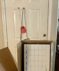 JILoffice Dry Erase Calendar Whiteboard - Magnetic White Board Calendar Monthly 36 X 24 Inch, Black Aluminum Frame Wall Mounted Board for Office Home and School Calendar 36 x 24 Inch 27 71xFSKJis5L