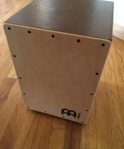 Meinl Percussion Jam Cajon Box Drum with Snare and Bass Tone for Acoustic Music — Made in Europe — Baltic Birch Wood, Play with Your Hands, 2-Year Warranty (JC50LBNT) Light Brown/Natural 26 71xFvABLTkL