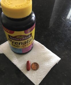 Nature Made Prenatal with Folic Acid + DHA, Prenatal Vitamin and Mineral Supplement for Daily Nutritional Support, 90 Softgels, 90 Day Supply 90 Count (Pack of 1) 38 71xH63U0GkL