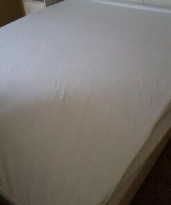 LUCID Premium Hypoallergenic 100% Waterproof Mattress Protector - Universal Fit, Cotton Terry Top, Queen , White 45 71xHQttwTJL