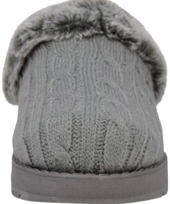 Skechers BOBS Women's Keepsakes - Ice Angel Slipper 5.5 Wide Grey 8 71xHqNNF9OL