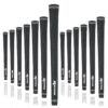 Karma Velour Golf Grips for Men, Women, Juniors, 13 Pack Undersize, Standard, Midsize, Oversize, & Jumbo High-Performance Replacement Golf Club Grips, Choose 6 Colors with or without Grip Tape Black Jumbo (+1/16") 13 Grips 9 71xIl8e 3L