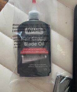 Wahl Premium Hair Clipper Blade Lubricating Oil for Clippers, Trimmers, & Blade Corrosion for Rust Prevention – 4 Fluid Ounces – Model 3310-300A 4 Fl Oz (Pack of 1) 24 71xJAteBspL