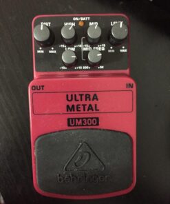 Behringer Ultra Metal UM300 Heavy Distortion Effects Pedal Single Guitar Pedal 16 71xJDuyLAVL