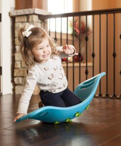 Fat Brain Toys Teeter Popper, Blue 15 71xJTCWxqAL