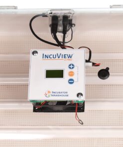IncuView™ 3 Pro All-in-One Automatic Egg Incubator w Built-in Egg Turner, Incubator Warehouse, Countdown Hatch Timer, Auto-Off Egg Turner, Universal Egg Turner, Quail - Goose, 2022 28 71xJmXaz7IL