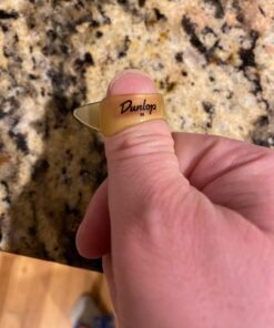 JIM DUNLOP 9072P Ultex® Thumbpicks, Medium, 4/Player's Pack Yellow 22 71xKOoBlDPL