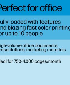 Alternative view of HP Color Laserjet Pro MFP 4301Fdw Wireless All-in-One Printer, Scan, Copy, Fax, Mobile Print, Best for Small Teams (4Ra82f) New version