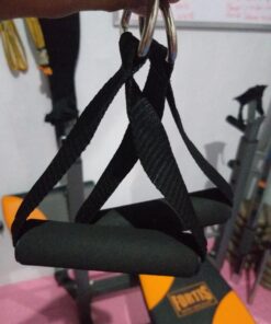 KKTOCHVC Premium Exercise Pull Handles, Resistance Bands Handle, Fitness Handle, Workout Handles Dense Foam Wrap Handle Replacement Fitness Equipment for Pilates, Yoga, Strength Training Black-1 Pair 21 71xLChLXPjL