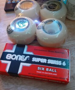 Bones Super Swiss 6 Skateboard Bearings 8 Pack 19 71xLDamQmzL