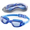 Aegend Swim Goggles, Swimming Goggles No Leaking Full Protection Adult Men Women Youth Blue Hawaii 67 71xMH JbTNL