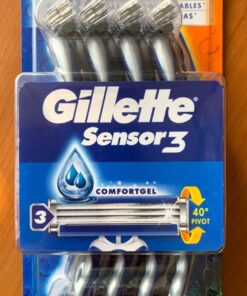 Gillette Sensor3 Comfort Disposable Razors for Men, 8 Count, Lubrastrip Glides Easily Over Your Skin Sensor3 Comfort (8ct) 35 71xMQ6S8ZML