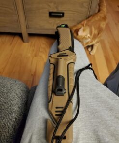 StatGear Surviv-All Fixed-Blade Bowie Knife with Sheath, Firestarter, Sharpener & Cord Cutter for Hunting Camping Outdoors Hiking EDC 24 71xMYrkp9kL