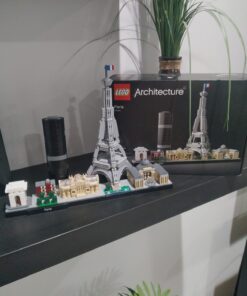 LEGO Architecture Skyline Collection 21044 Paris Skyline Building Kit With Eiffel Tower Model and other Paris City Architecture for build and display (649 Pieces) 33 71xNIS4t1GL