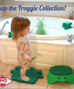Mommy's Helper Step Up Non-Slip Stepstool Froggie Collection, Green , 14x8.25x6.5 Inch (Pack of 1) 14x8.25x6.5 Inch (Pack of 1) 14 71xNVtR6tDL