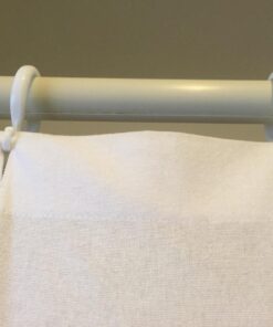 Kenney White Double Shower Curtain Hooks, White, (set of 12 pieces) 16 71xQae2zGEL