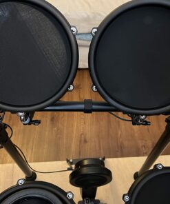 Alesis Nitro Mesh Kit - Electronic Drum Set with Quiet Mesh Pads, USB MIDI, Kick Pedal and Rubber Kick Drum, 40 Kits, 385 Sounds, Drum Lessons 1st Generation 62 71xR9eHQeIL