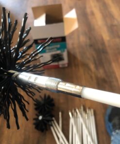 Rutland Products 16906 6-Inch Poly Chimney Cleaning Brush, Black 13 71xRLSPAbBL